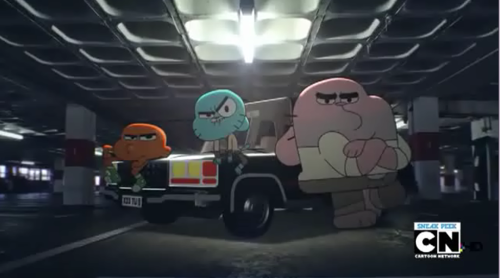  gumball,richard and darwin the remote