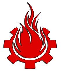  आग logo