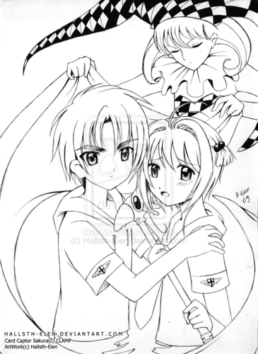  sakura,syaoran and the erase card