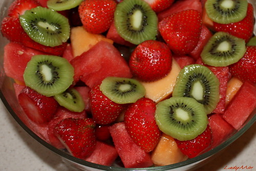  summer fruit ترکاریاں, سلاد