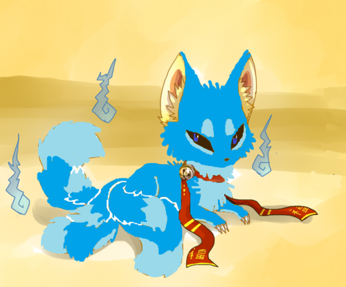  true blue 狐狸