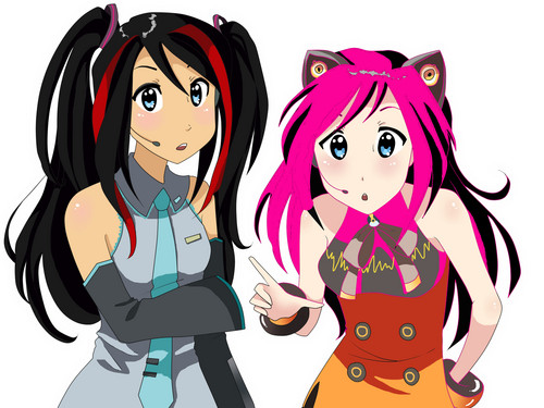  Ashley and Julie as vocaloid