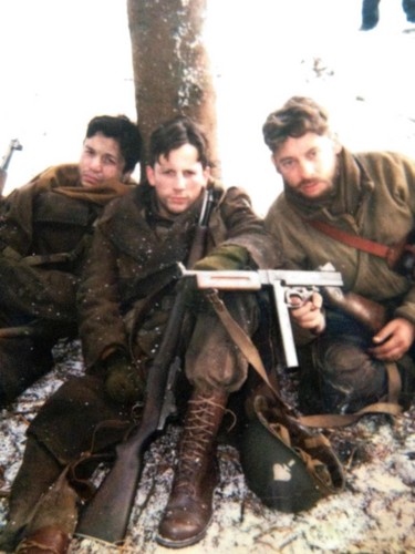 Band of Brothers Set Pictures