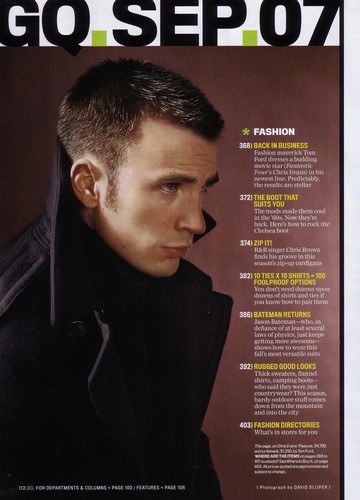  Chris - GQ Magazine Photoshoot (2007)