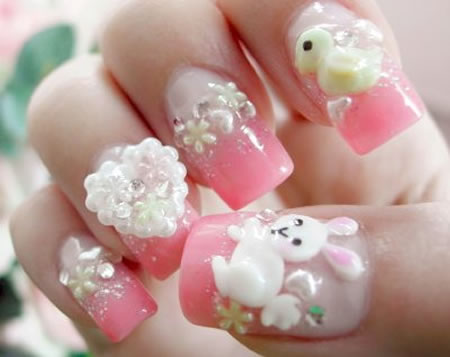  Cute nails!!!!!!! <3