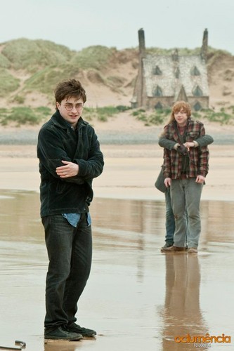  Deathly Hallows Part I BTS litrato