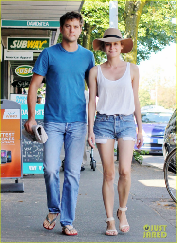  Diane - and Joshua Jackson out and about in Canada - August 17, 2012
