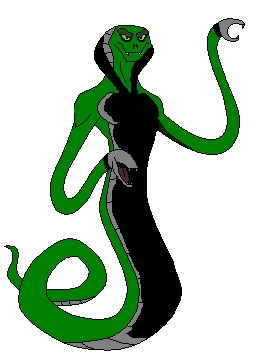  Episode 14's and 16's monster: The Serpent Snake