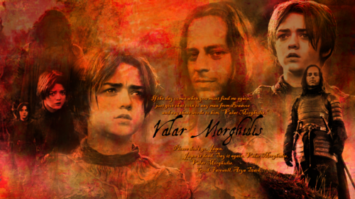 Jaqen H'ghar & Arya Stark
