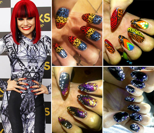  Jessie J's amazing nails!!!!!!!!!!!!!!!!!!!!! <3