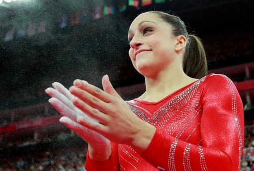  Jordyn Wieber Clapping Hands Together