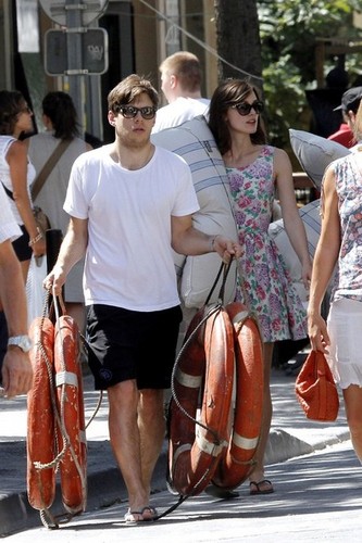  Keira Knightley with fiance James Righton on holiday in the South of France, 12 august 2012
