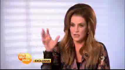  Lisa Marie Presley on The Morning tampil (15/08/12)