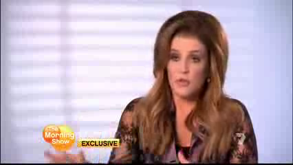  Lisa Marie Presley on The Morning 显示 (15/08/12)
