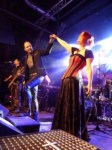 Lisa & Serenity @ Munich, Germany (Supporting Delain)