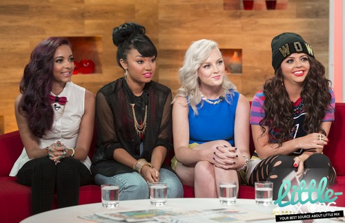 Little Mix appear on Daybreak - August 14th 2012 .