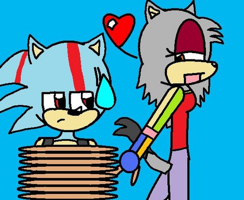  Max the hedgehog and Olivia the hedgecat gonna my darling Max