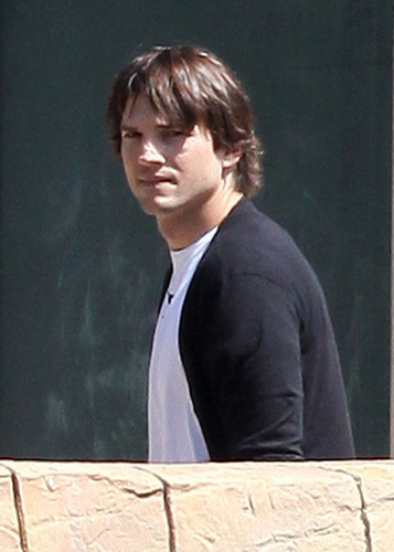  Mila Kunis and Ashton Kutcher Out to See "Batman" [July 22, 2012]