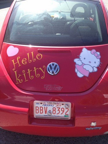  My Hello Kitty Car-Calgary, Alberta