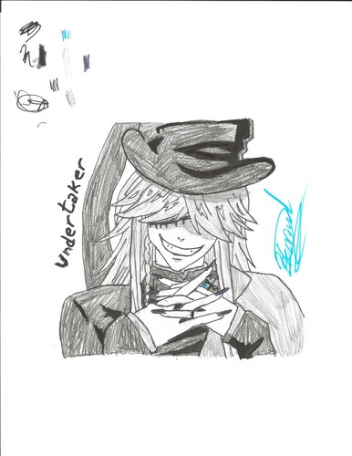  My best drawing of Undertaker (please like this it took HOURS)