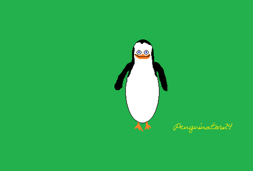  My first try at drawing Kowalski
