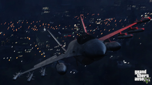 GTA V screenshot - Jet