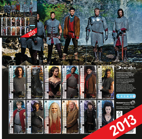  New Merlin series 5 calendar