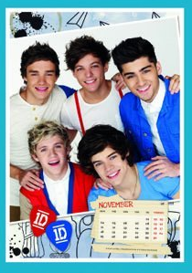 One Direction 2013 Calendar - new pics!