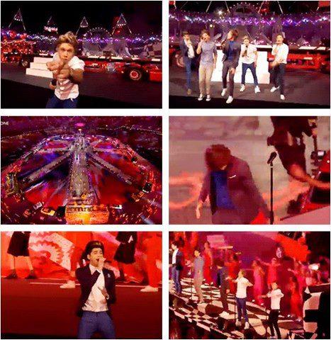  One Direction at the Olympics Closing Ceremony