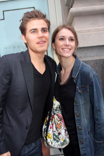 Paul and his sister Monika: CW Upfront - After Party (2011)