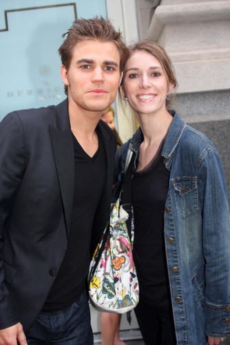  Paul and his sister Monika: CW Upfront - After Party (2011)