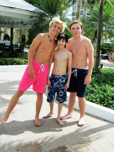 Ross with fans