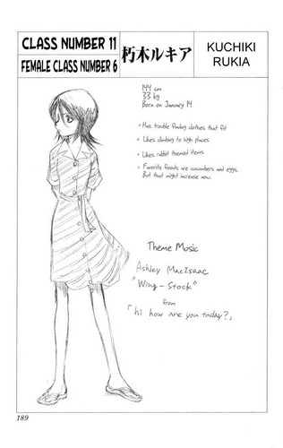  Rukia's info page [manga chapter 7]