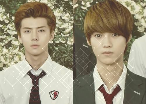  Sehun and ЛуХан for To The Beautiful You!
