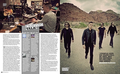  The Killers in NME magazine