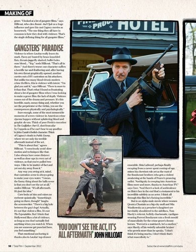  The Making of Lawless, Total Film