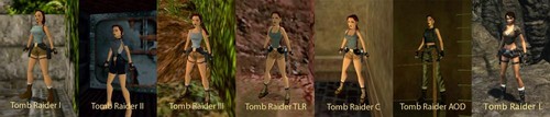  Tomb Raider Evolution (Tomb Raider 1996 - Tomb Raider Legend)