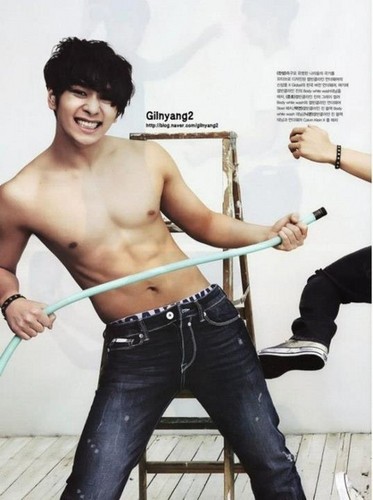 Topless 2PM in a Magazine