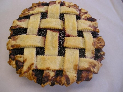  ब्लूबेरी pie