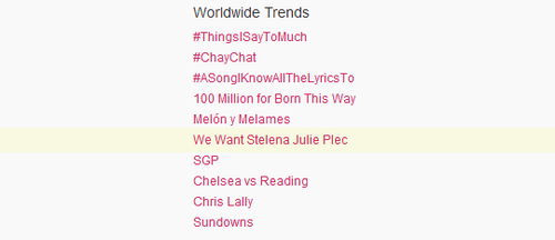 "We Want Stelena Julie Plec" trending 22/Aug