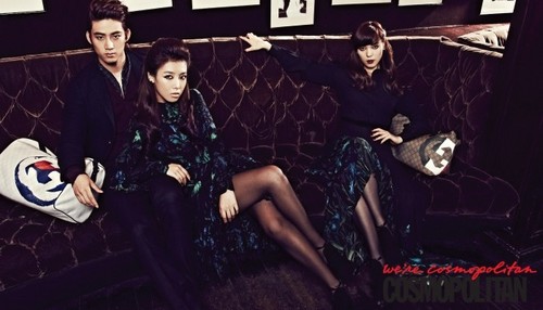 2PM Taecyeon, Wonder Girls Sunye and Yubin Reveal Their Sensual Charm at 'COSMOPOLITAN' Photo Shoot 