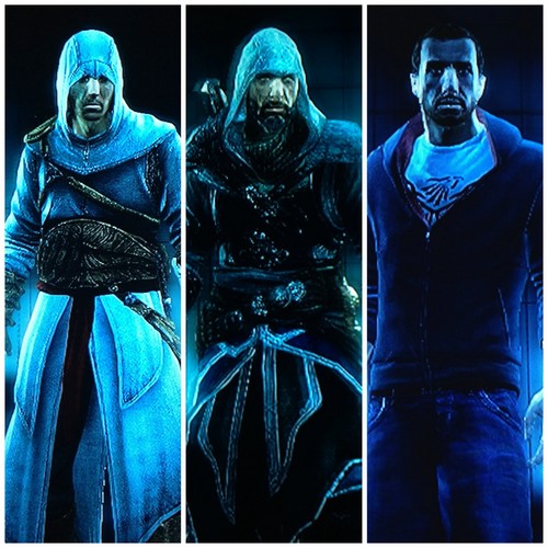  Altair, Ezio And Desmond