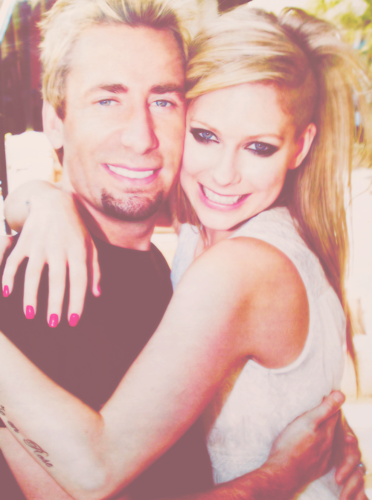  Avril & Chad.