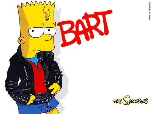 Bart Simpson as MJ