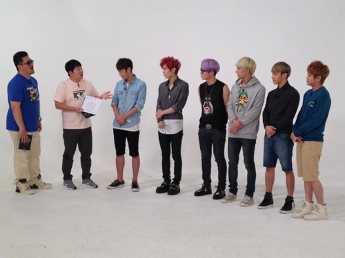  Beast recorded MBCEvery1 'Weekly Idol'