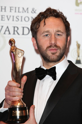  Chris O'Dowd with the award for Best Supporting Actor in a Film for Bridesmaids