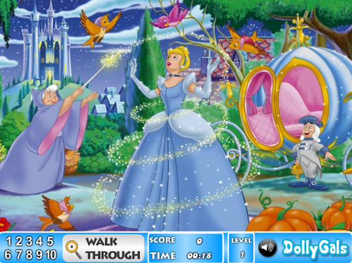 Cinderella Princess Spot - Dressup24h.com