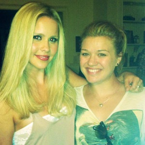  Claire Holt and Kelly Clarkson
