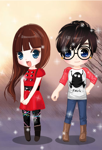  Dressup24h - Little Couple Baby Dress Up