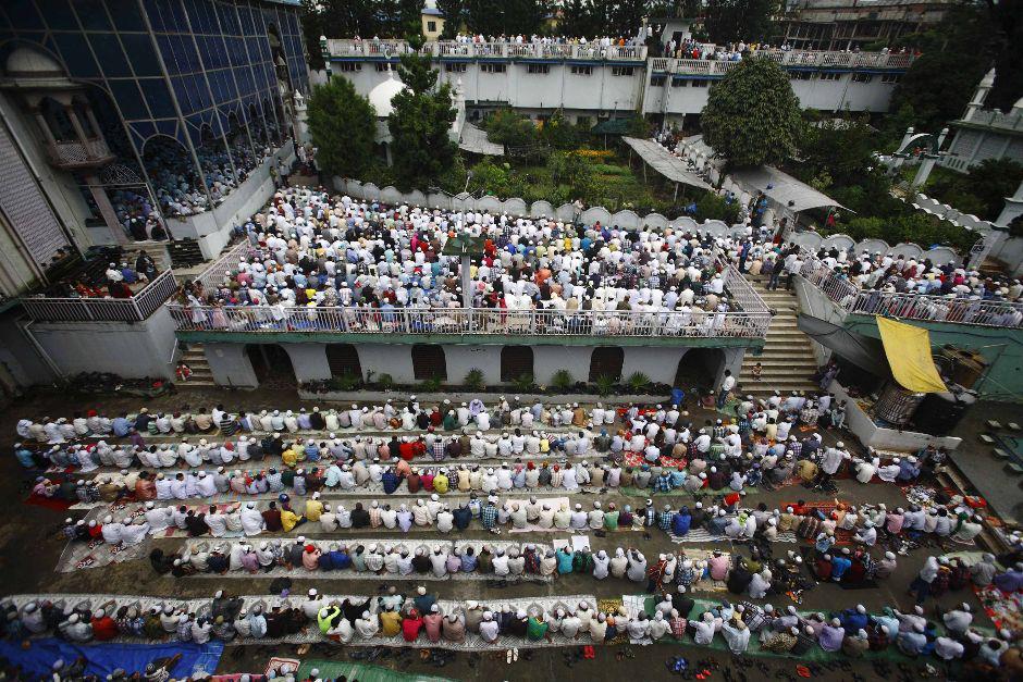 Eid prayers from all over the world